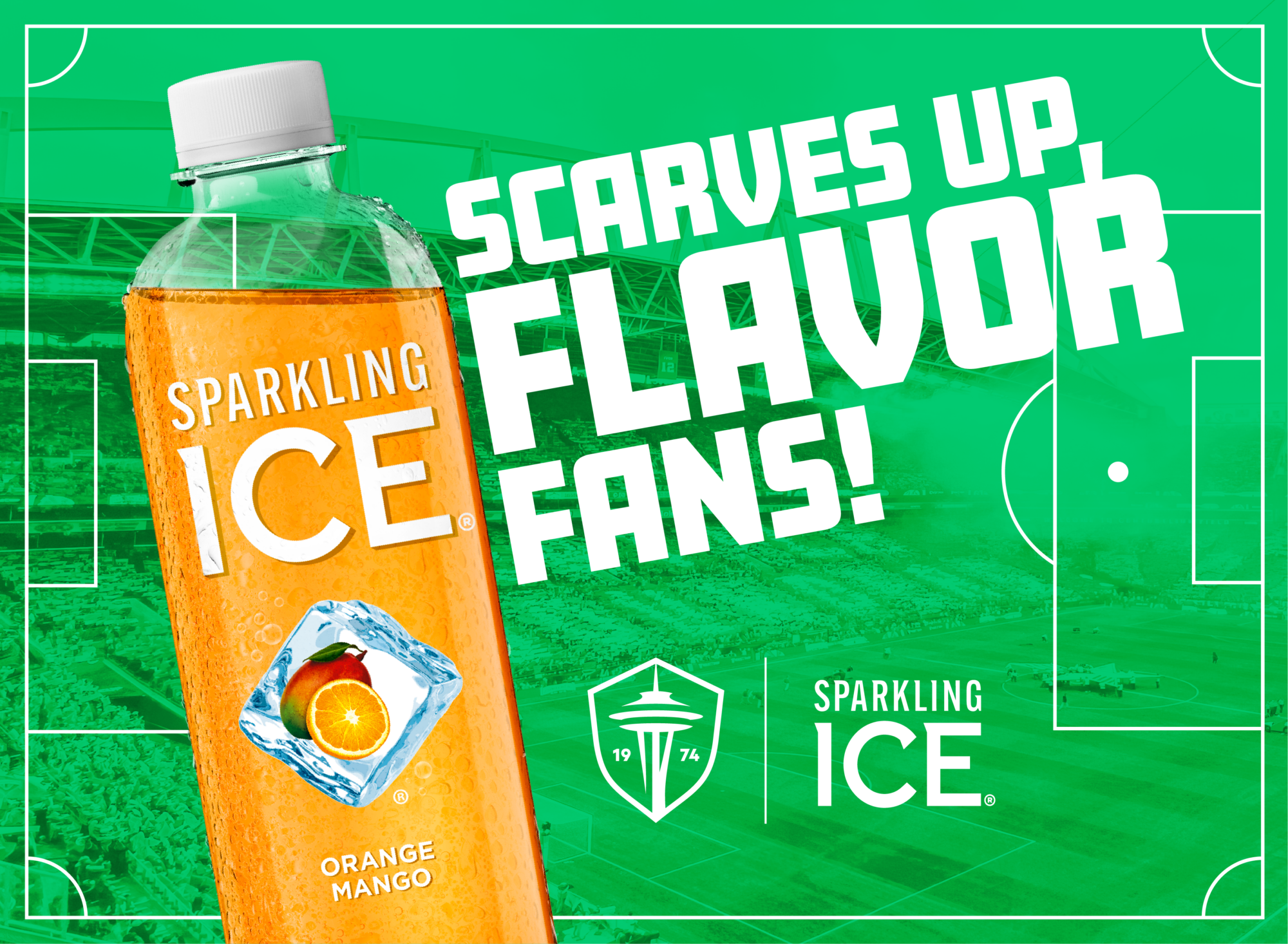 Sparkling Ice Becomes Official Sparkling Refreshment of Seattle Sounders FC